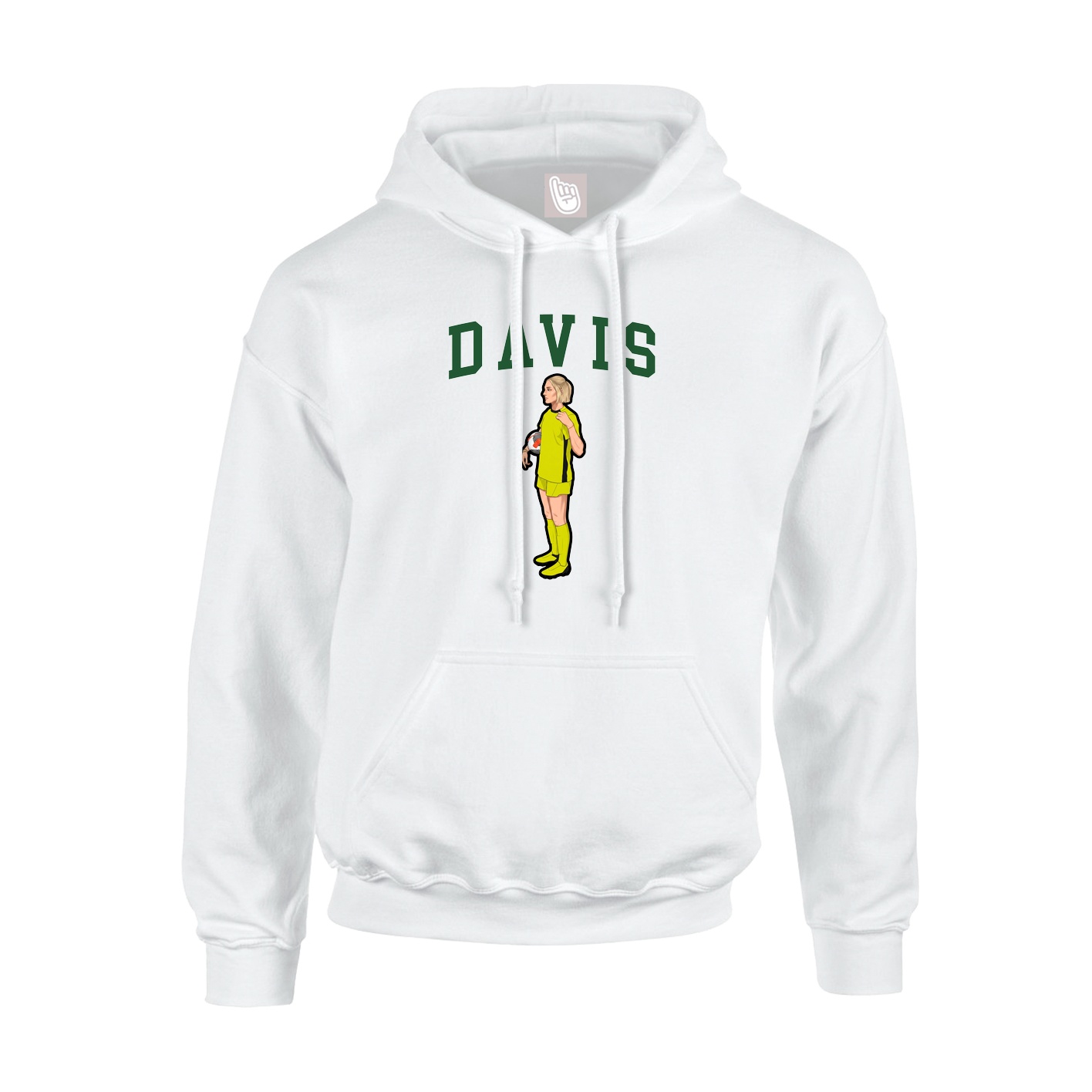 Youth Hoodie — Shirsey in White