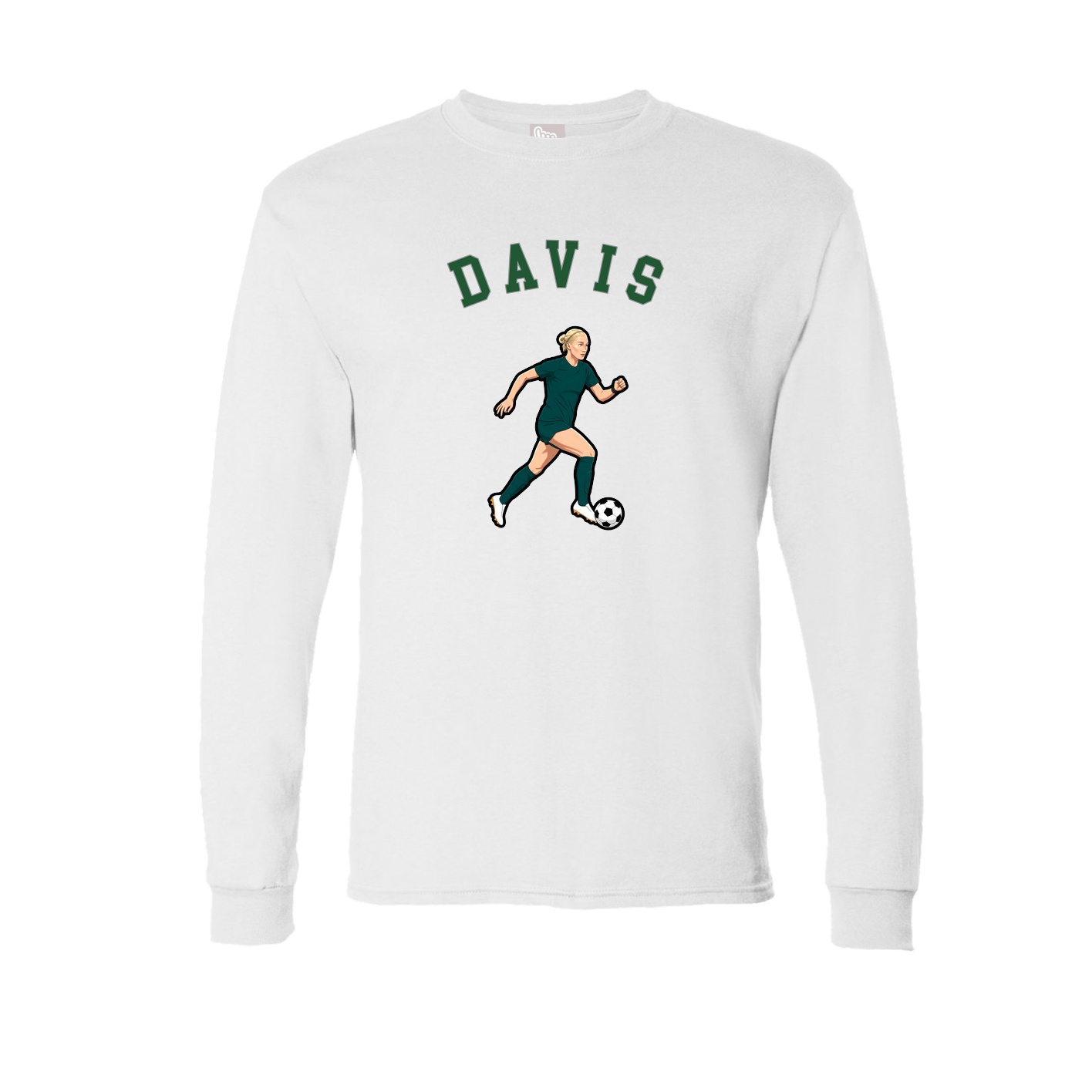 Long Sleeve Tee — Shirsey Arch in White