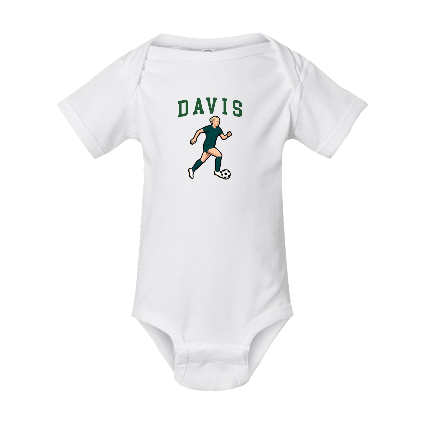 Baby Onesie — Shirsey in White