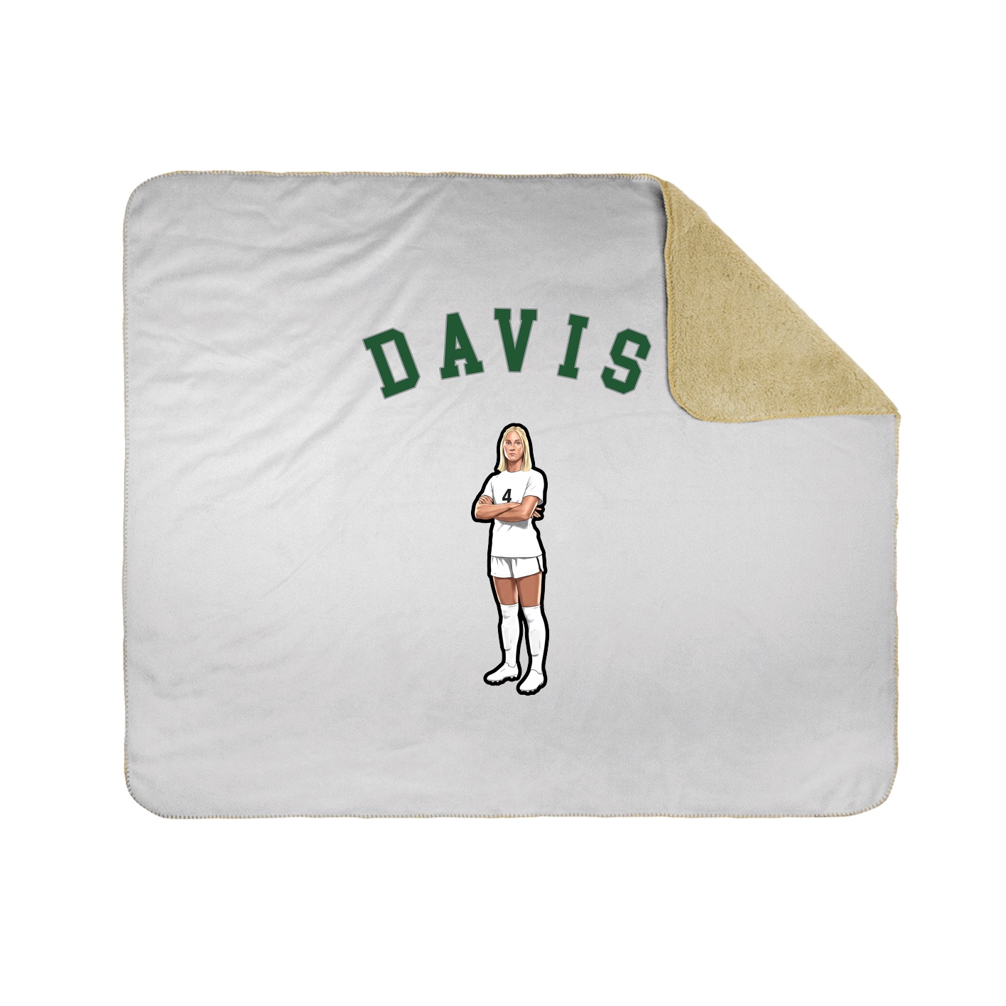 Throw Blanket — Shirsey Arch in White