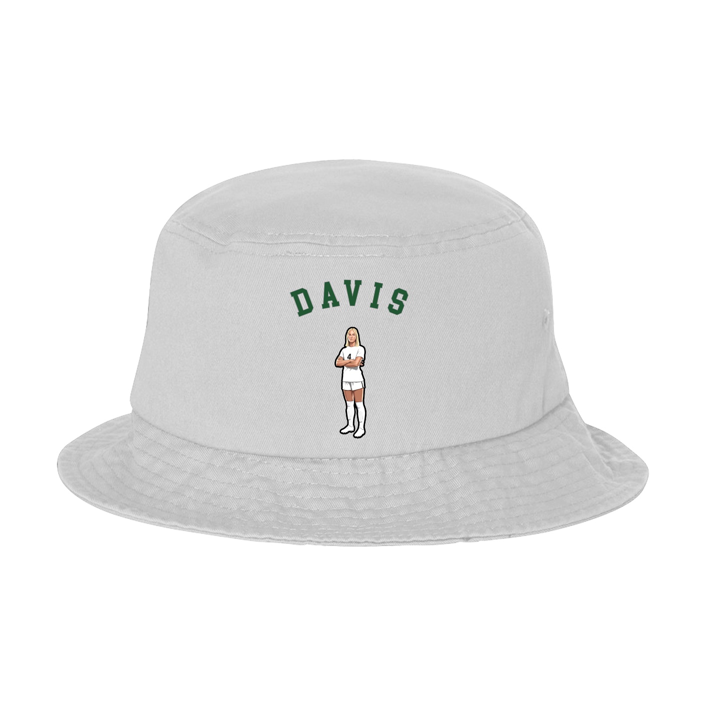 Bucket Cap — Shirsey Arch in White