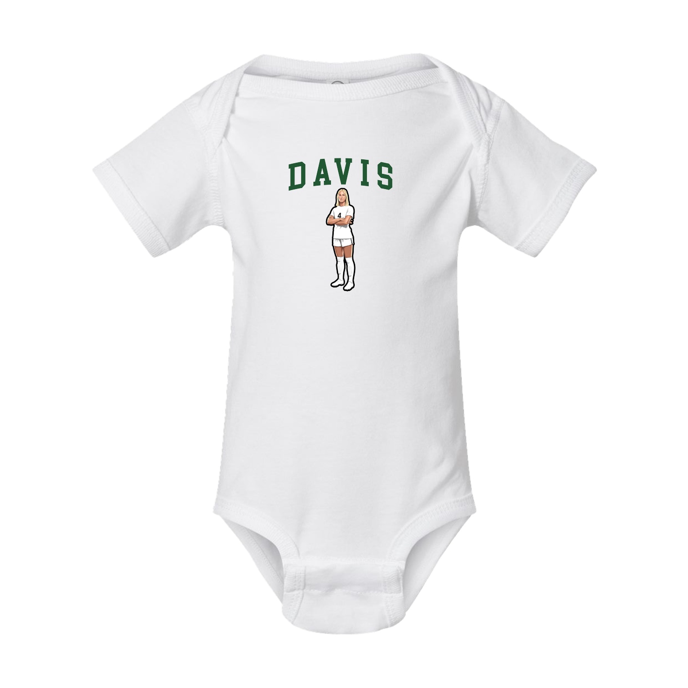 Baby Onesie — Shirsey in White