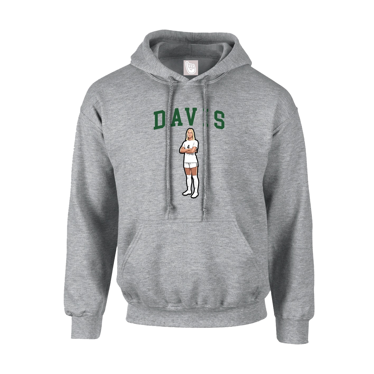 Youth Hoodie — Shirsey in Grey