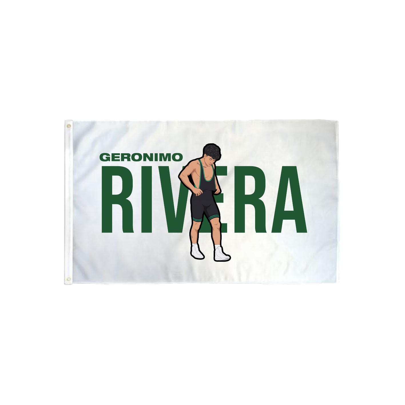 3x5 Flag — Player Name in Classic