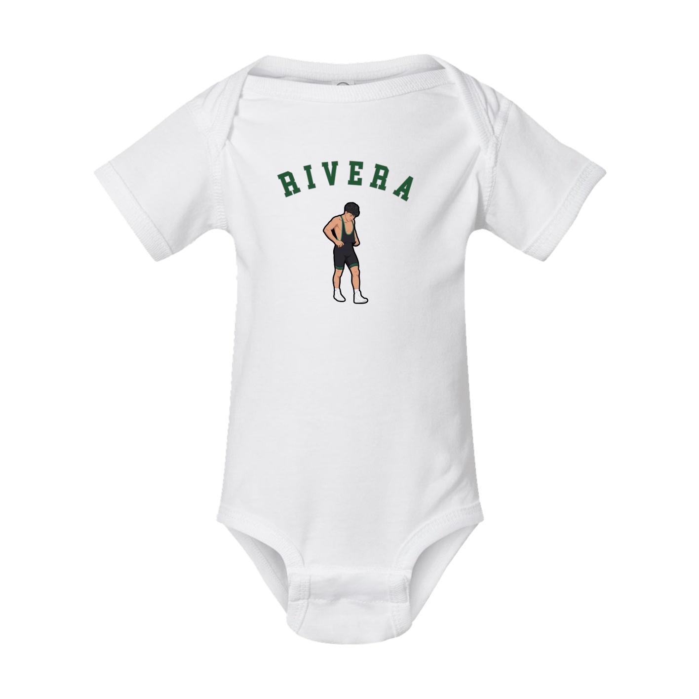 Baby Onesie — Shirsey Arch in White