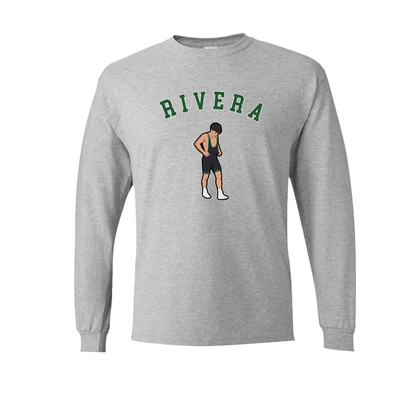 Long Sleeve Tee — Shirsey Arch in Grey