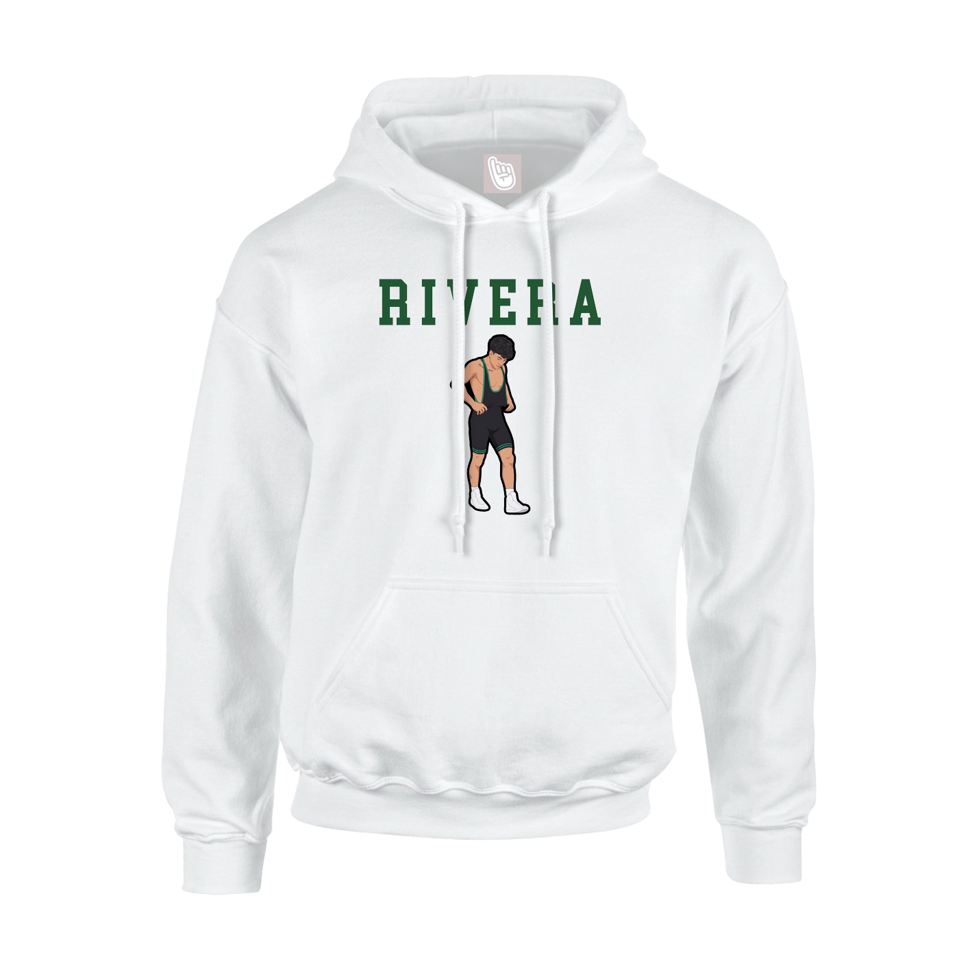 Youth Hoodie — Shirsey in White