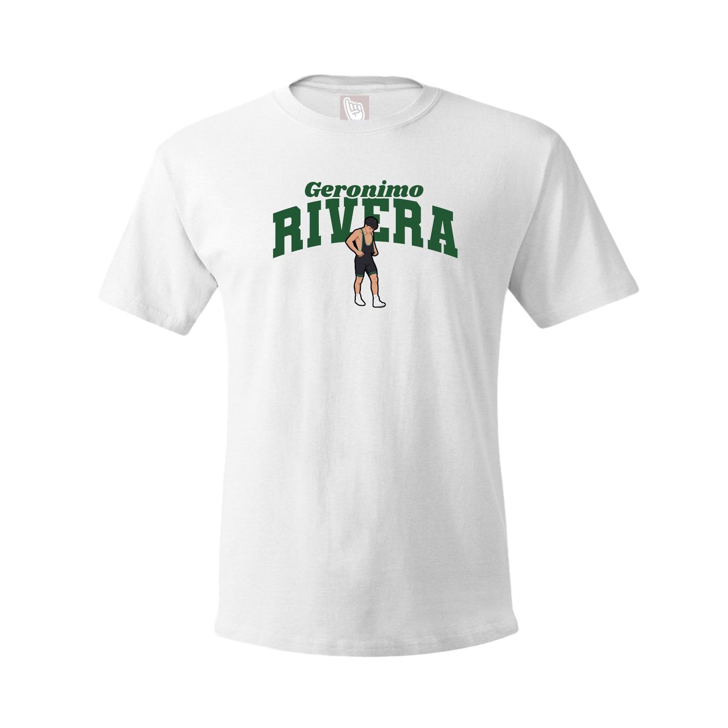 Tee — Signature Arch in White