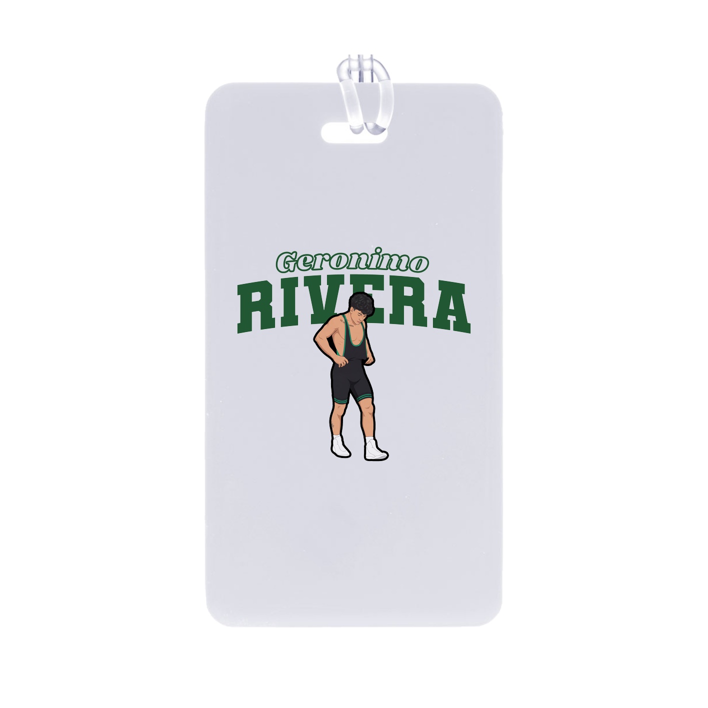 Bag Tag — Name Arch in Classic