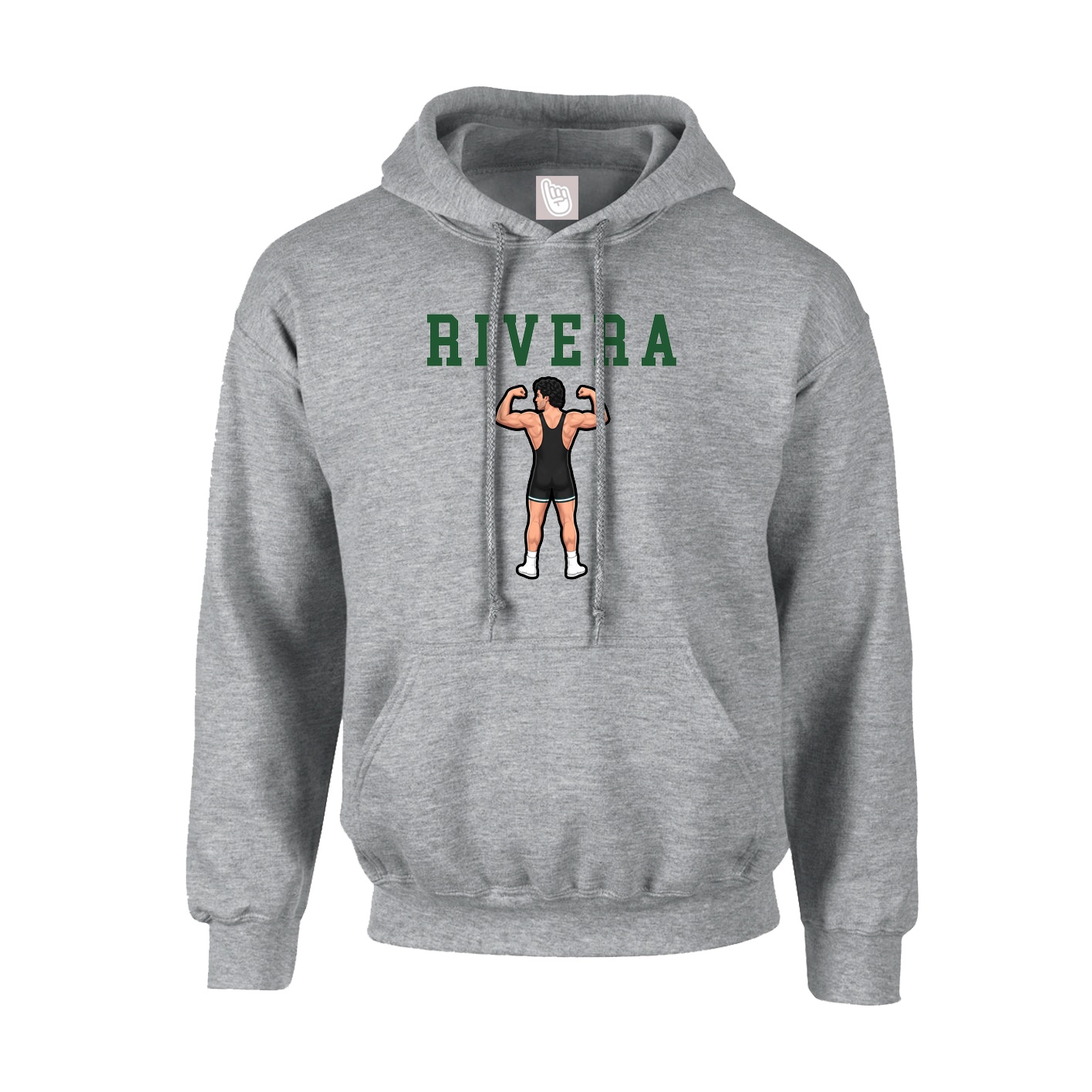 Hoodie — Shirsey in Grey