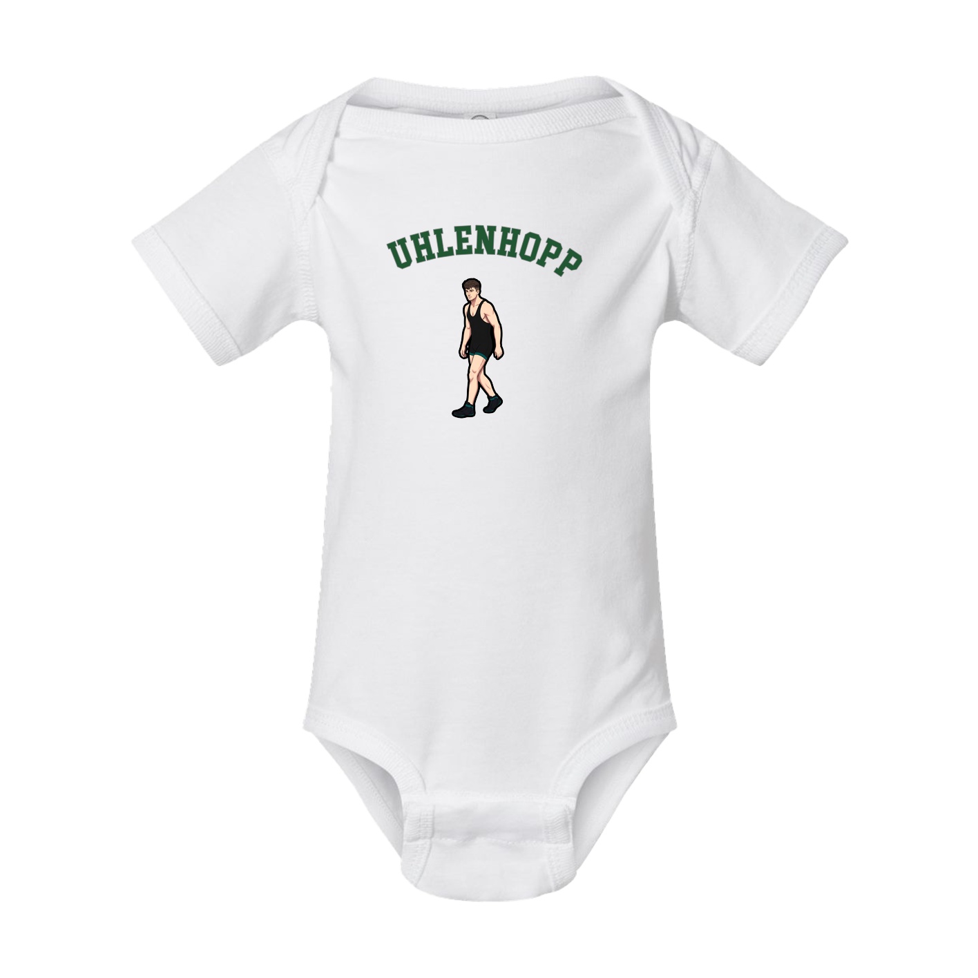 Baby Onesie — Shirsey Arch in White