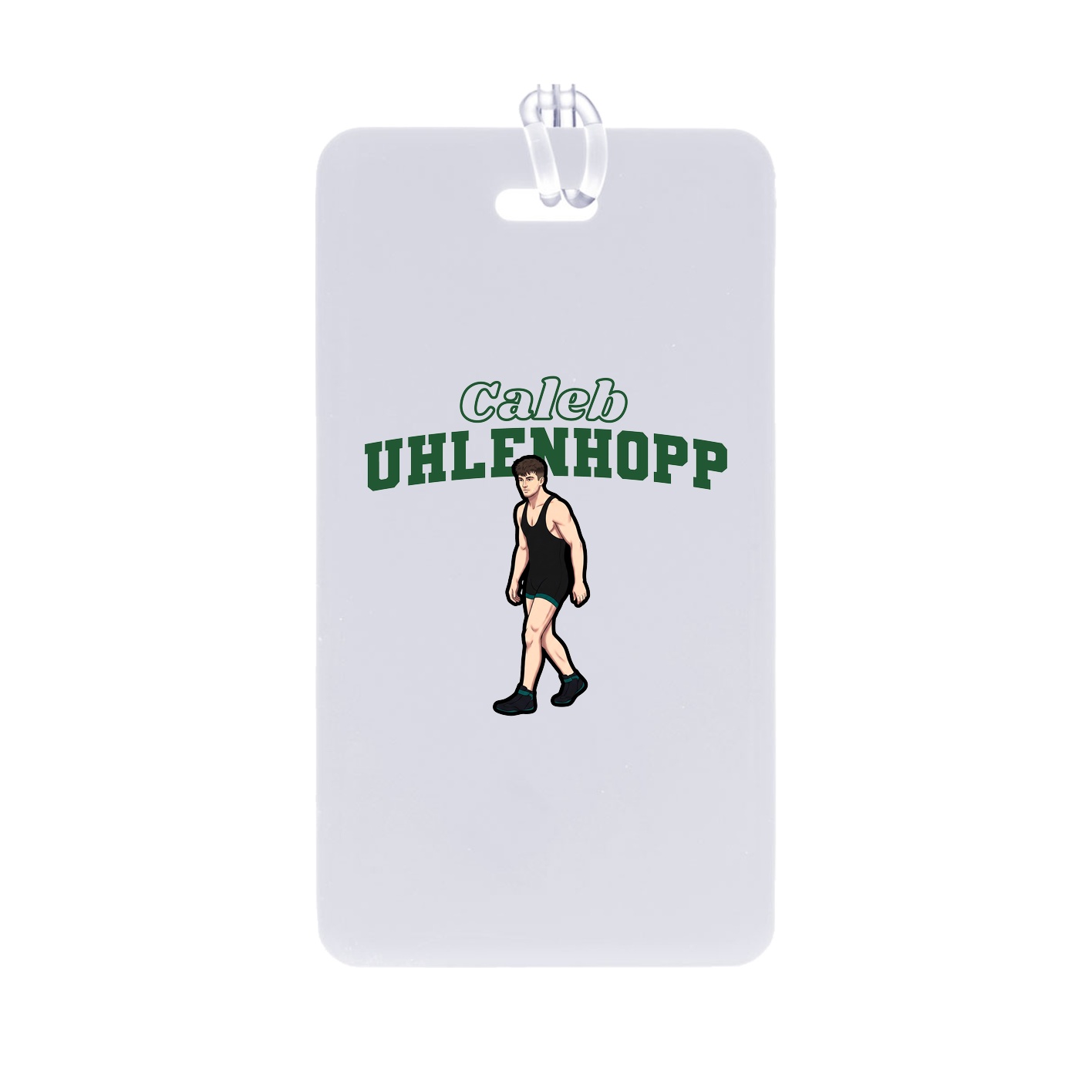 Bag Tag — Name Arch in Classic