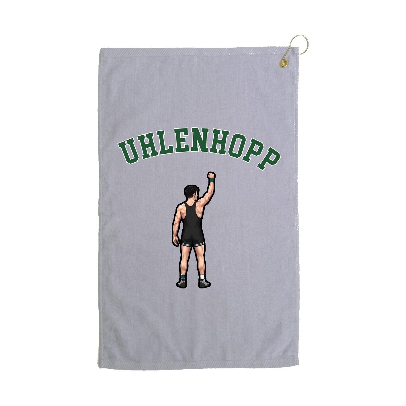 Golf Towel — Shirsey Arch in Grey