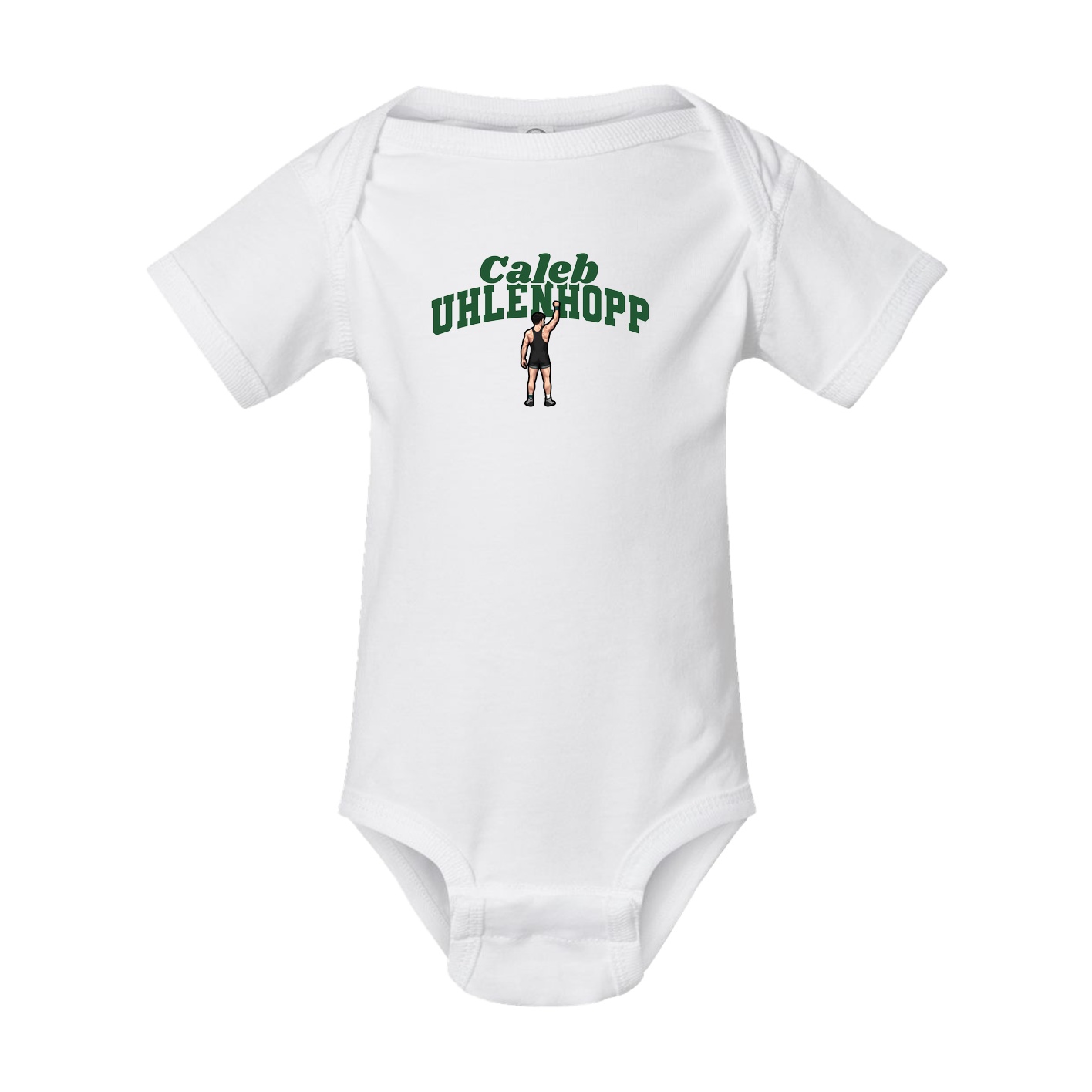 Baby Onesie — Signature Arch in White