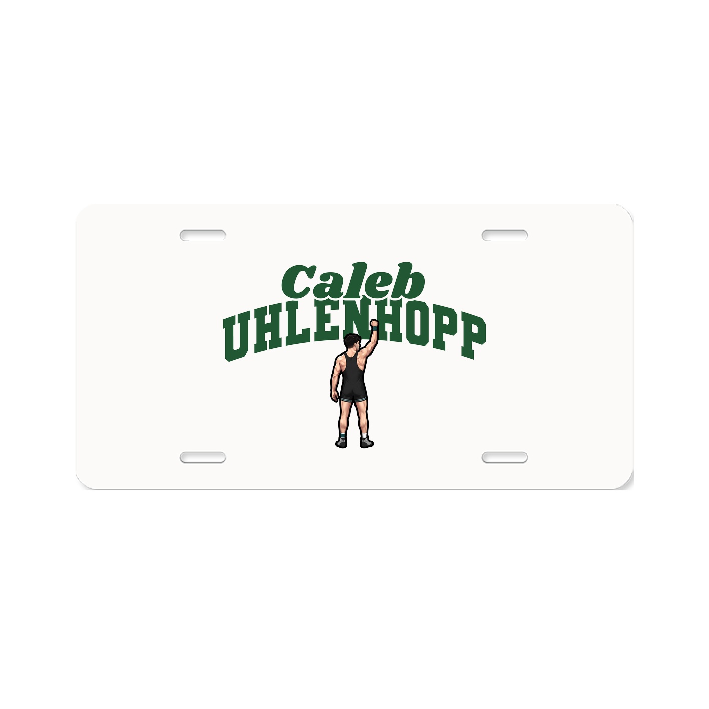 License Plate — Signature Arch in Classic
