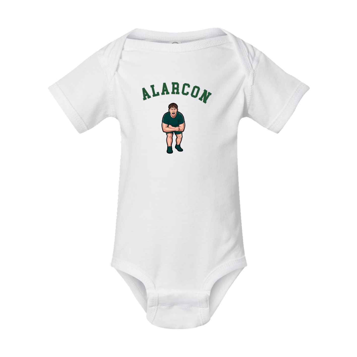 Baby Onesie — Shirsey Arch in White