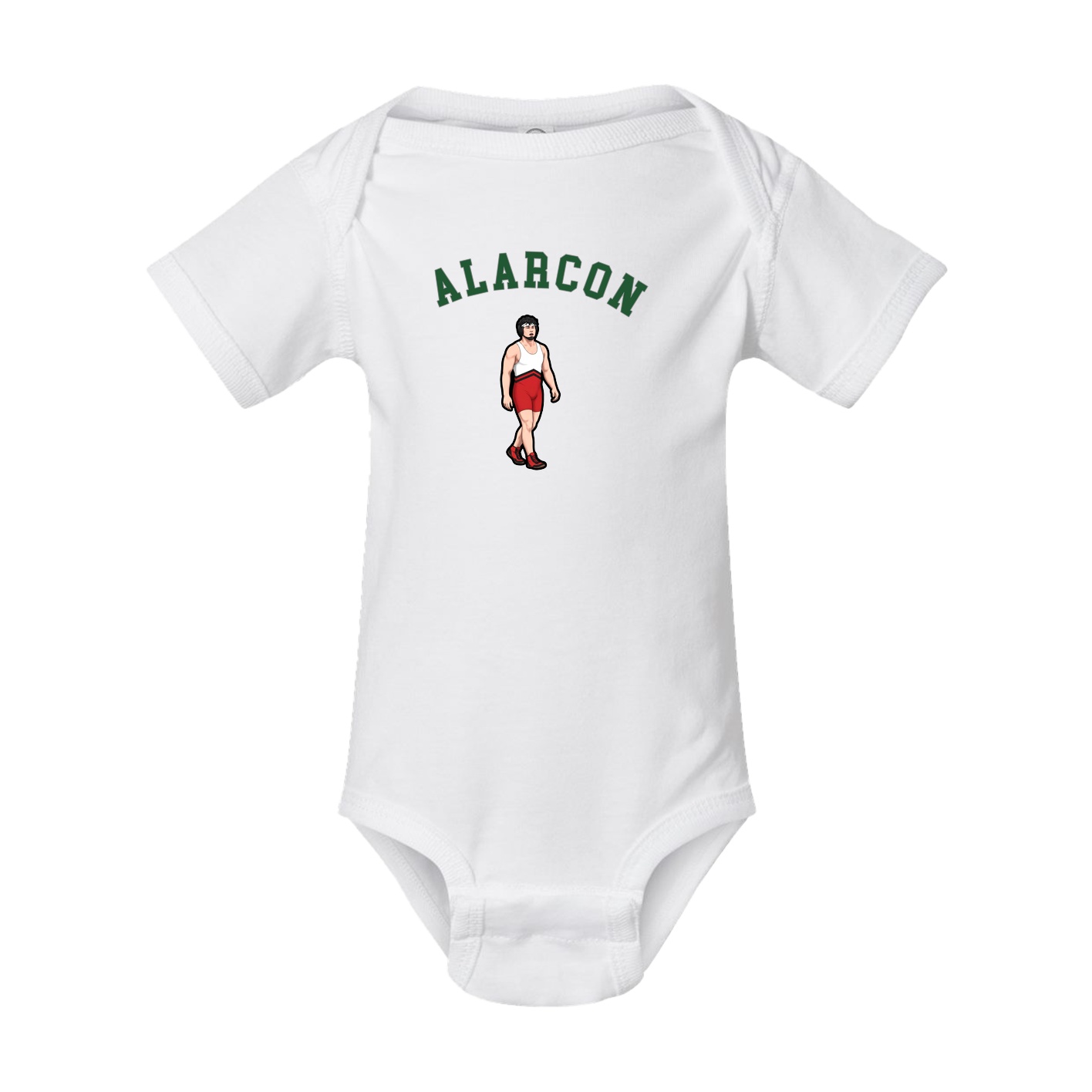 Baby Onesie — Shirsey Arch in White