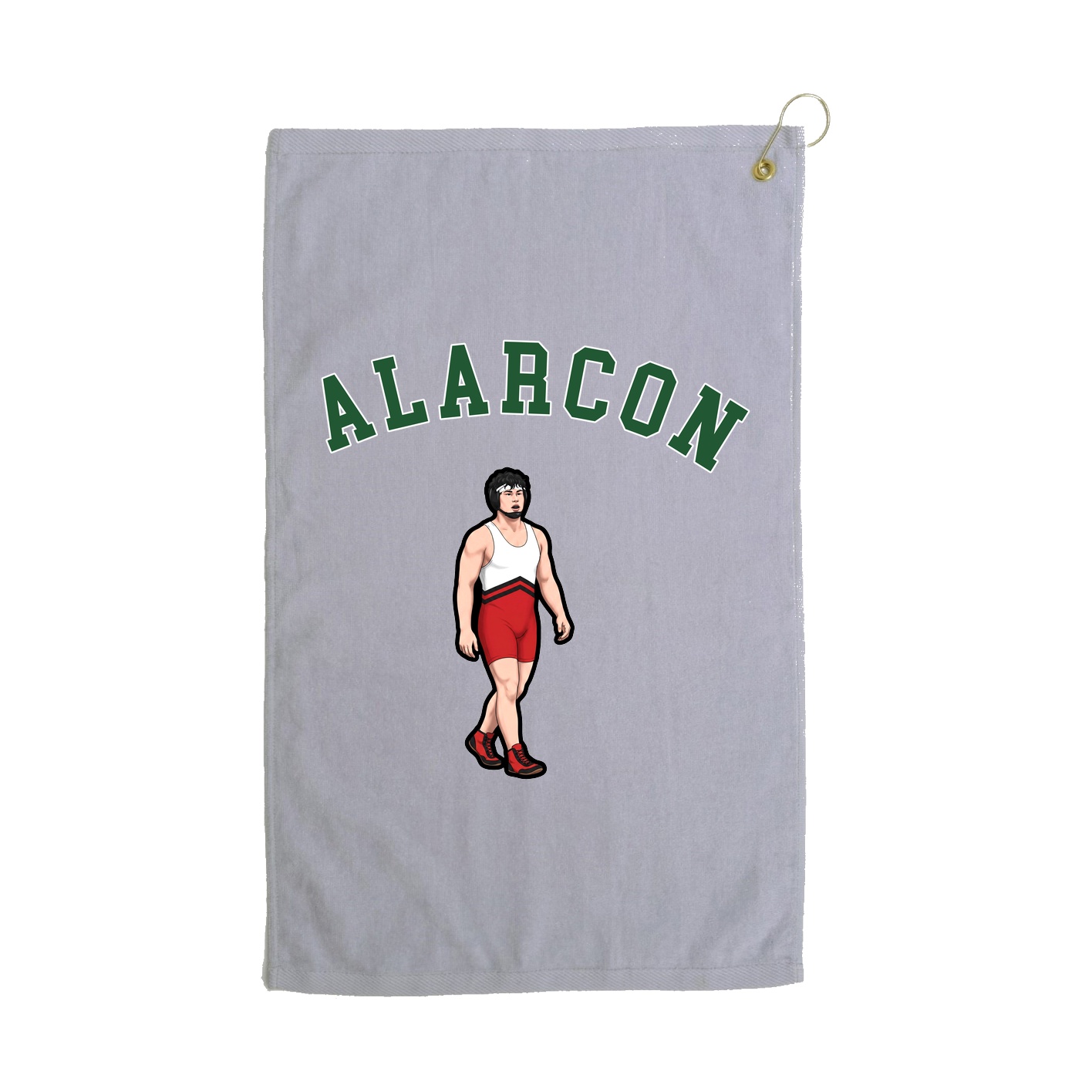 Golf Towel — Shirsey Arch in Grey