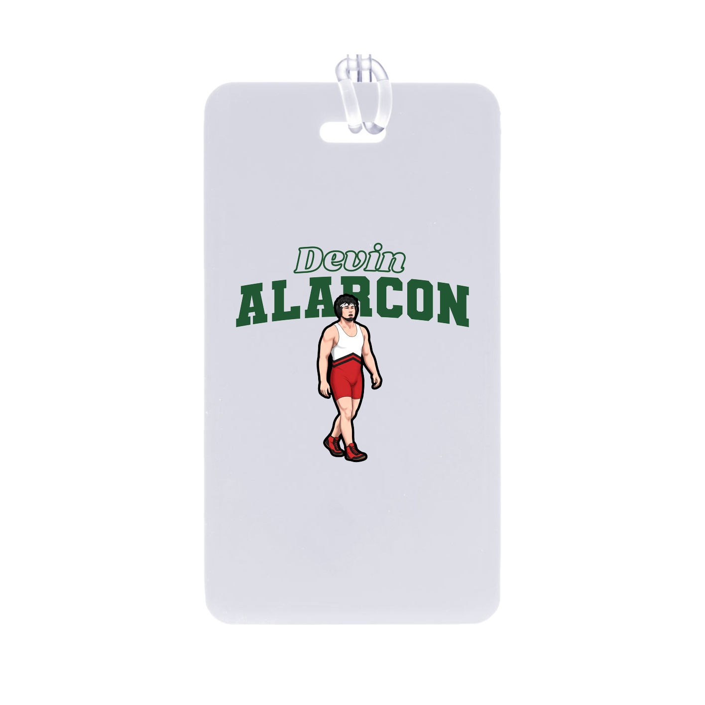 Bag Tag — Name Arch in Classic