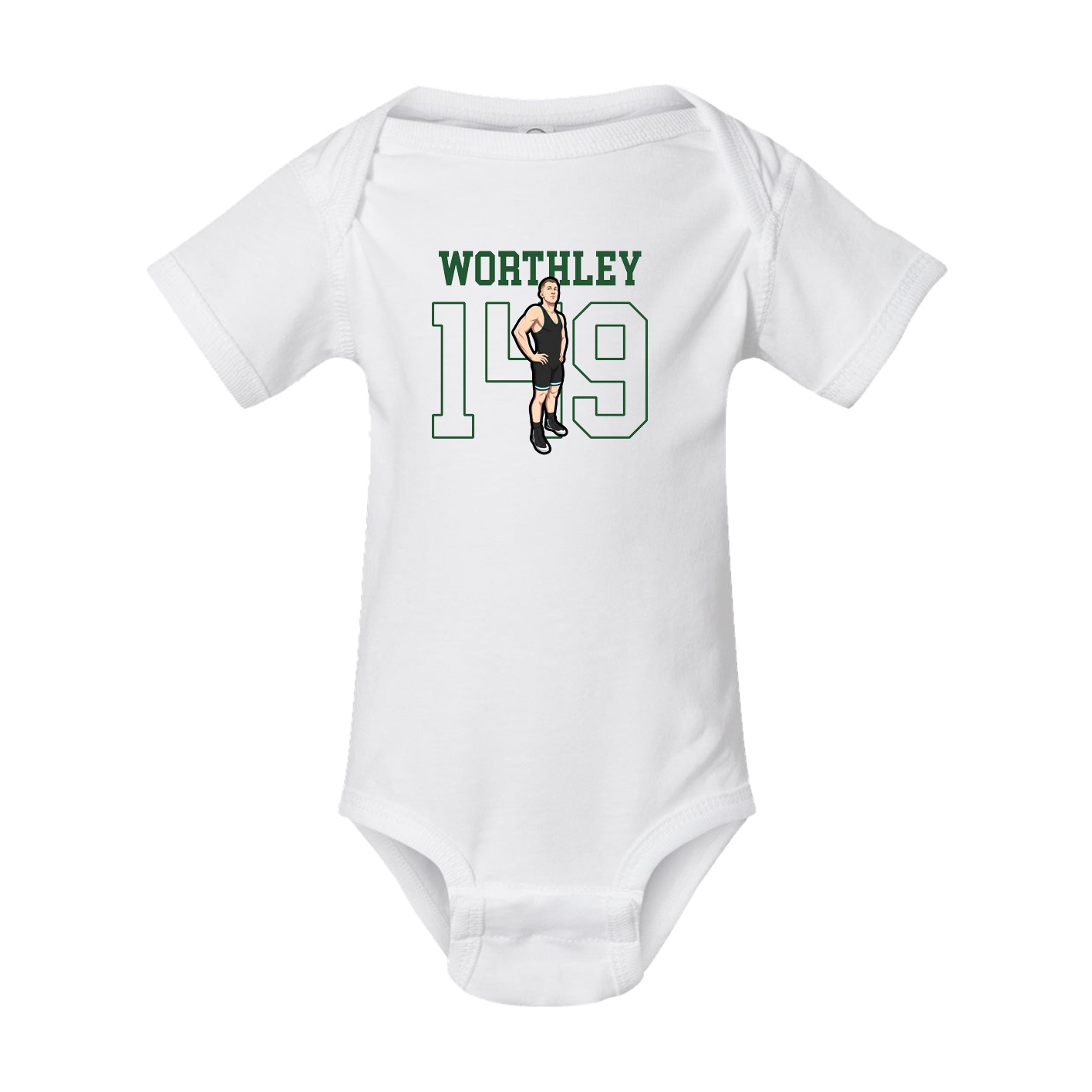 Baby Onesie — Shirsey in White