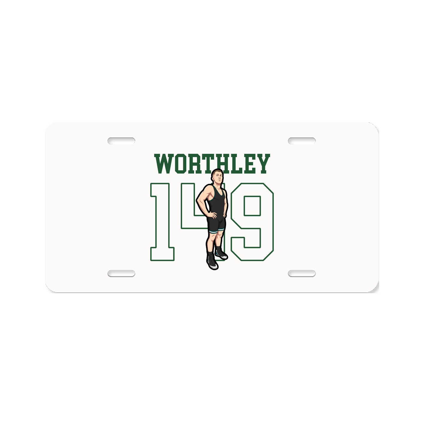 License Plate — Shirsey in Classic