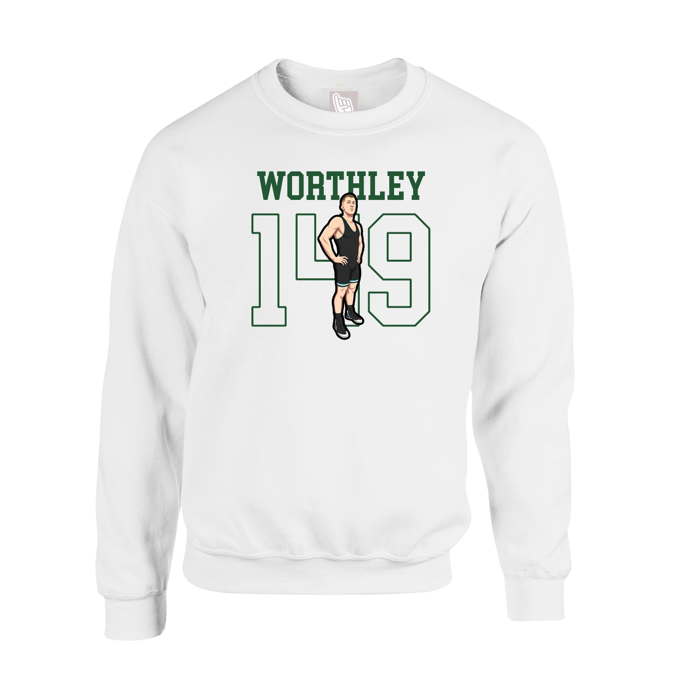 Fleece Crew — Shirsey in White