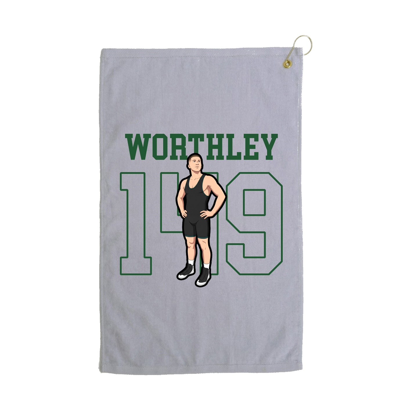 Golf Towel — Shirsey in Grey