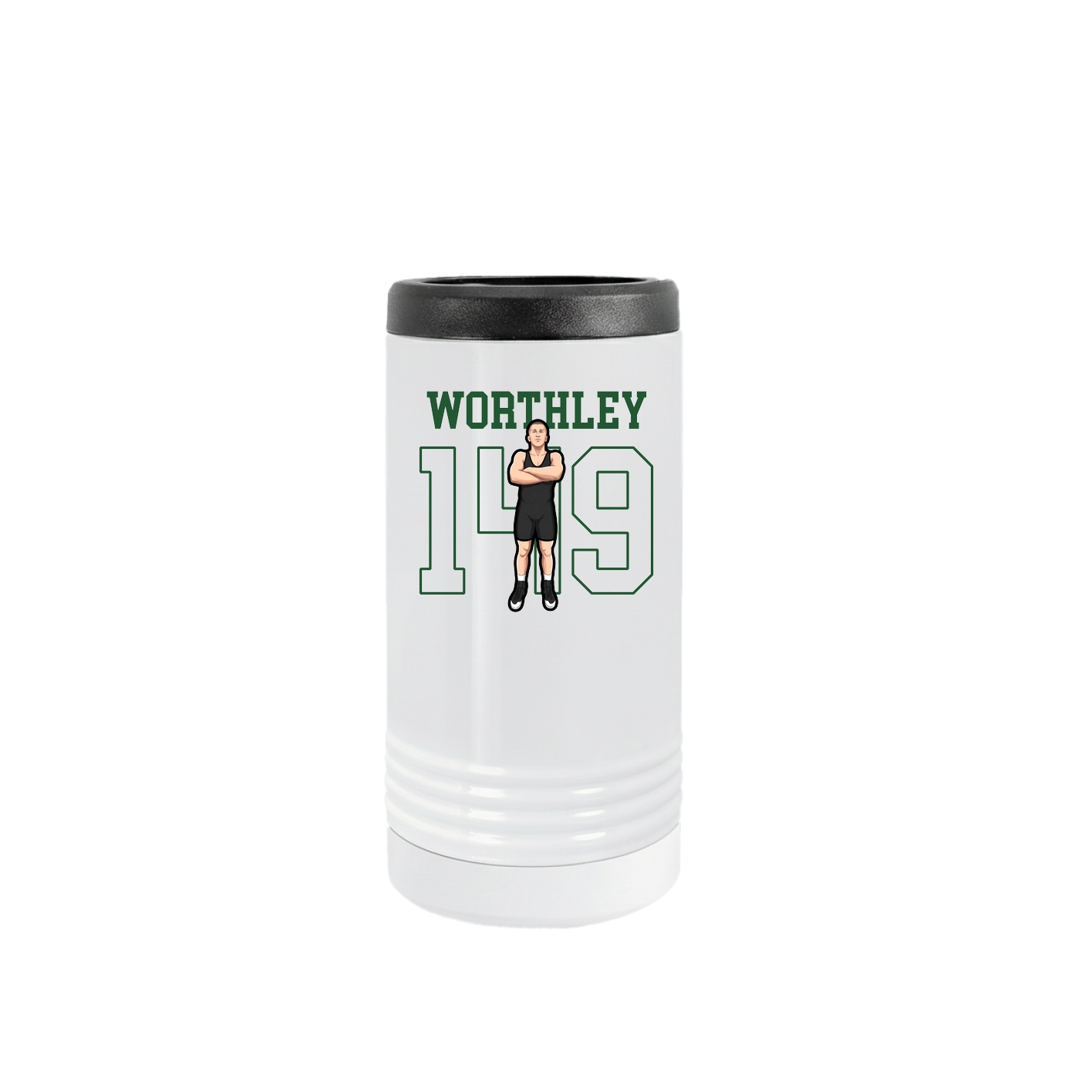 Slim Beverage Holder — Shirsey in White