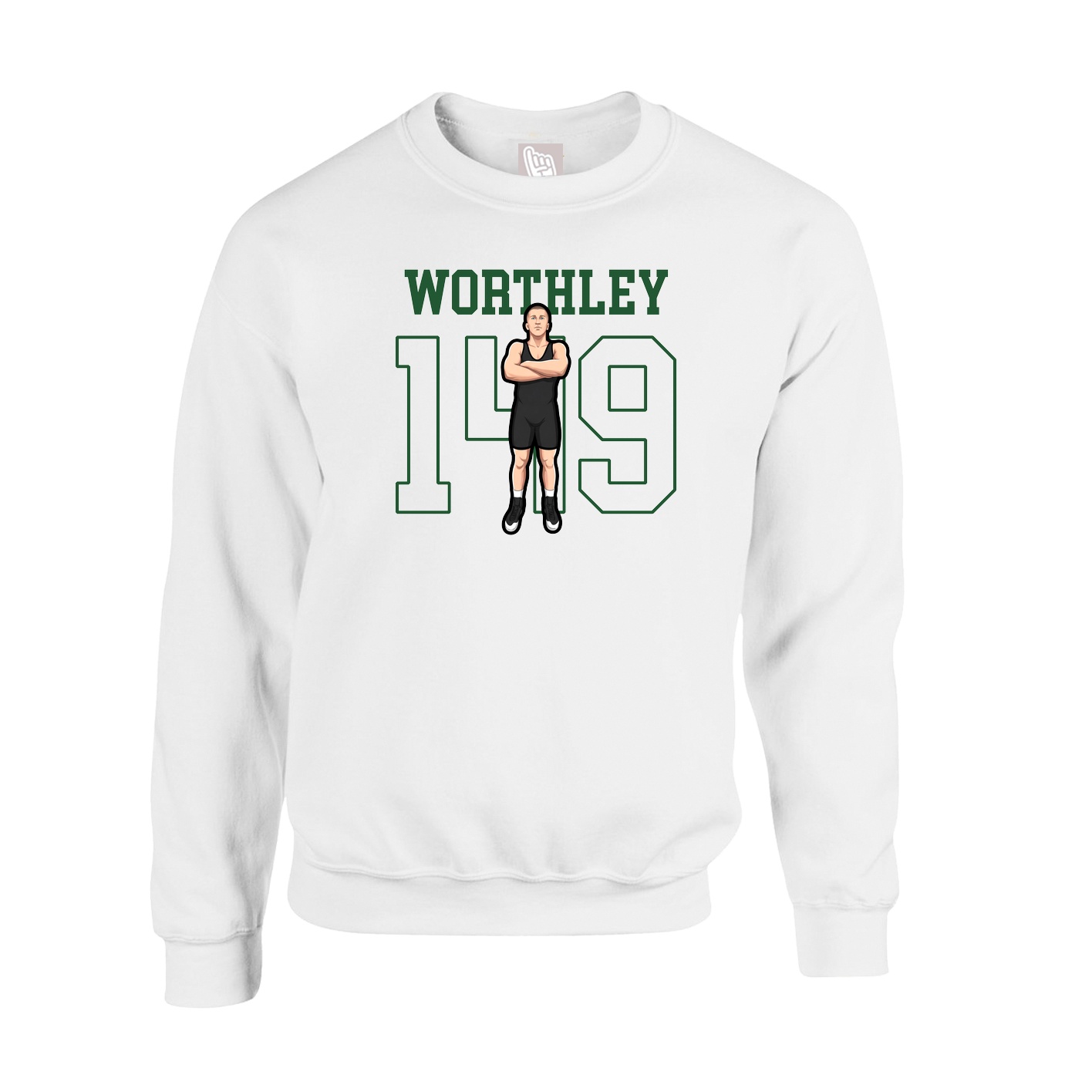 Fleece Crew — Shirsey in White