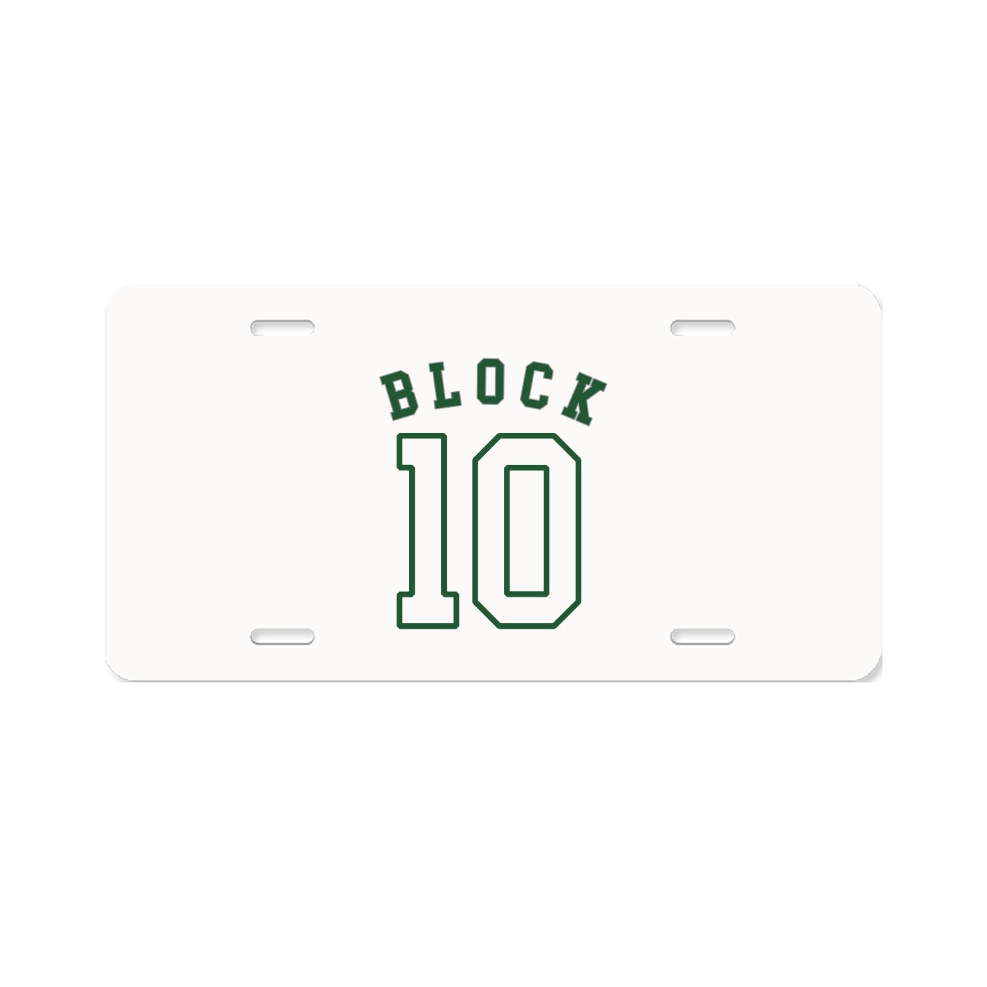 License Plate — Shirsey Arch in Classic