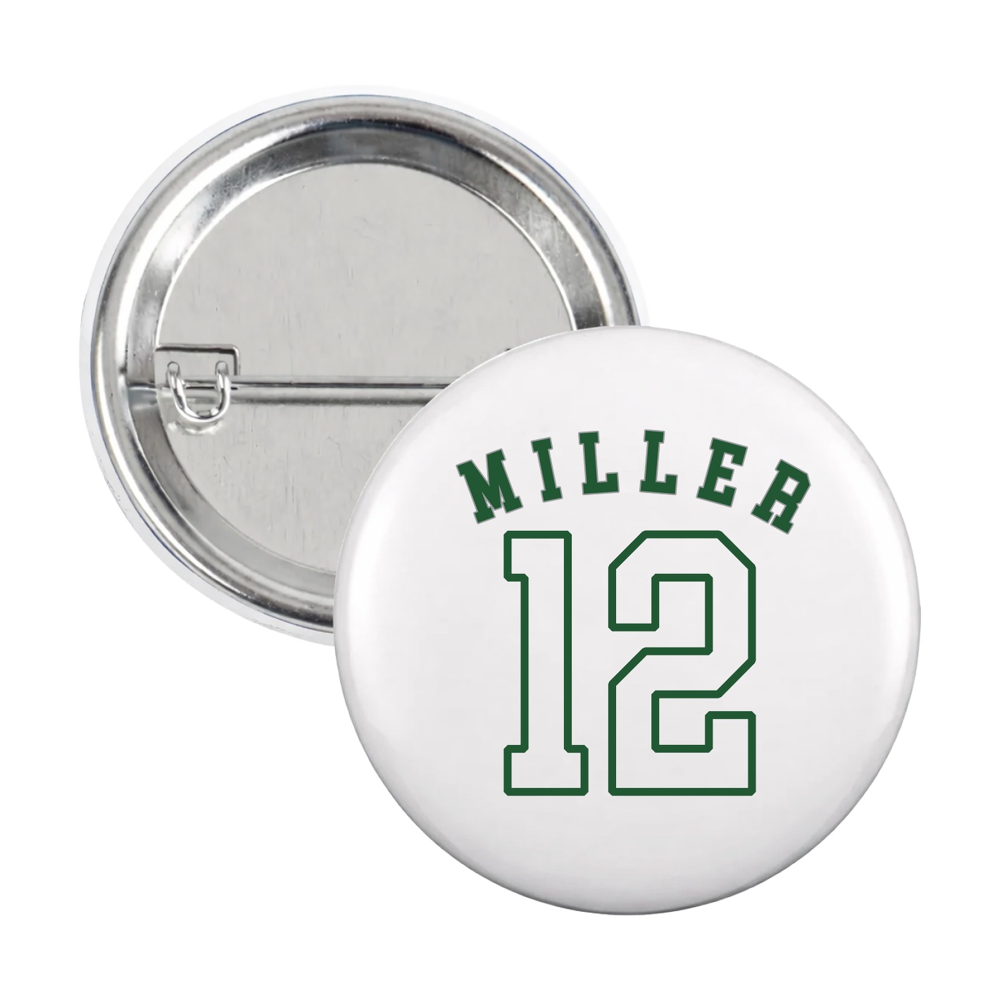 Game Day Button — Shirsey Arch in White