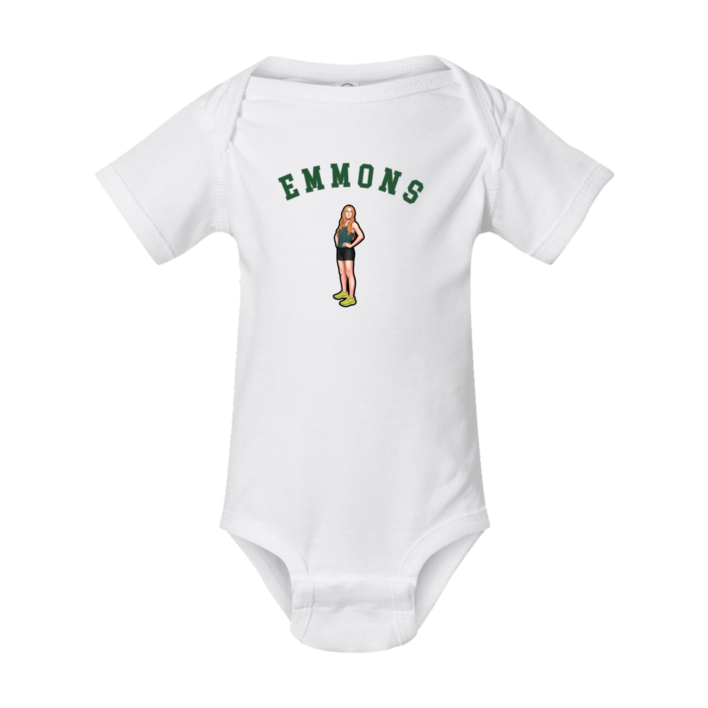 Baby Onesie — Shirsey Arch in White