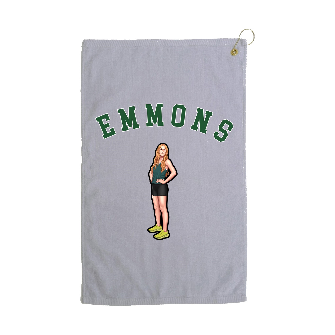 Golf Towel — Shirsey Arch in Grey