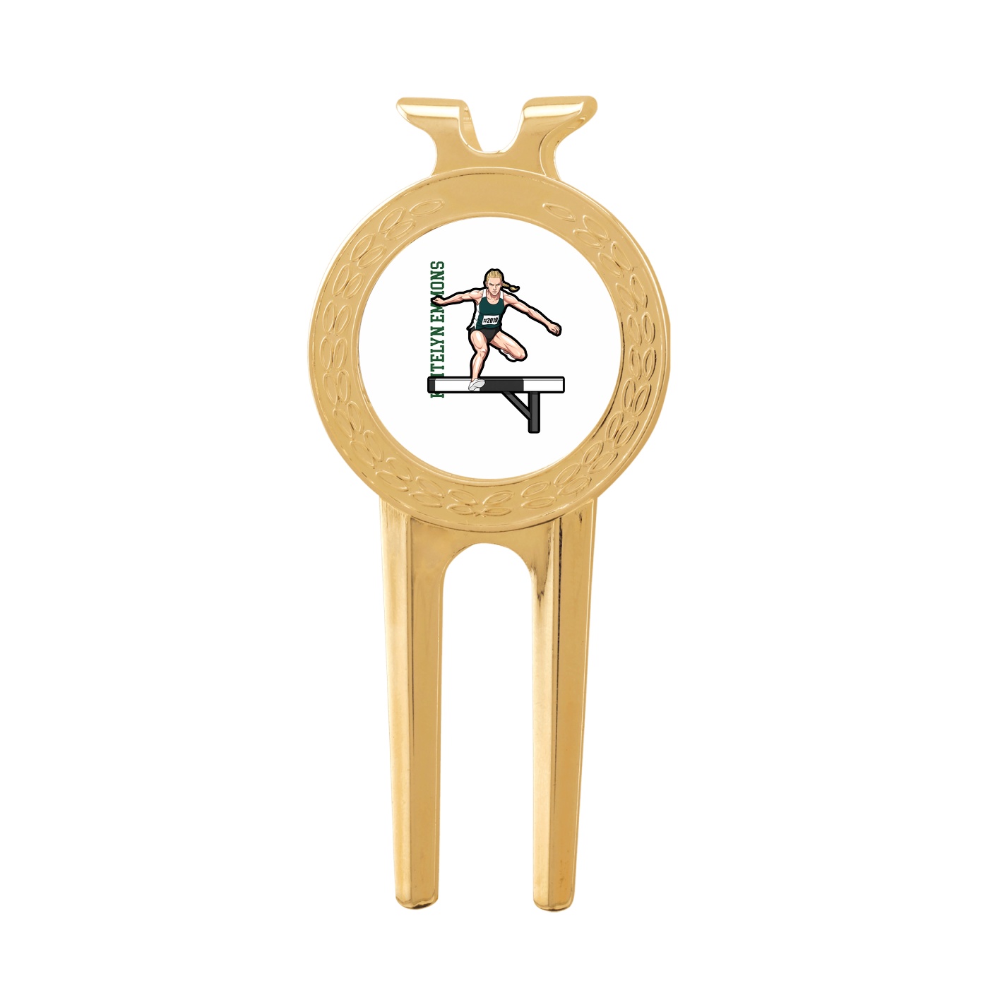 Divot Tool with Ball Marker — Name Vertical in Classic