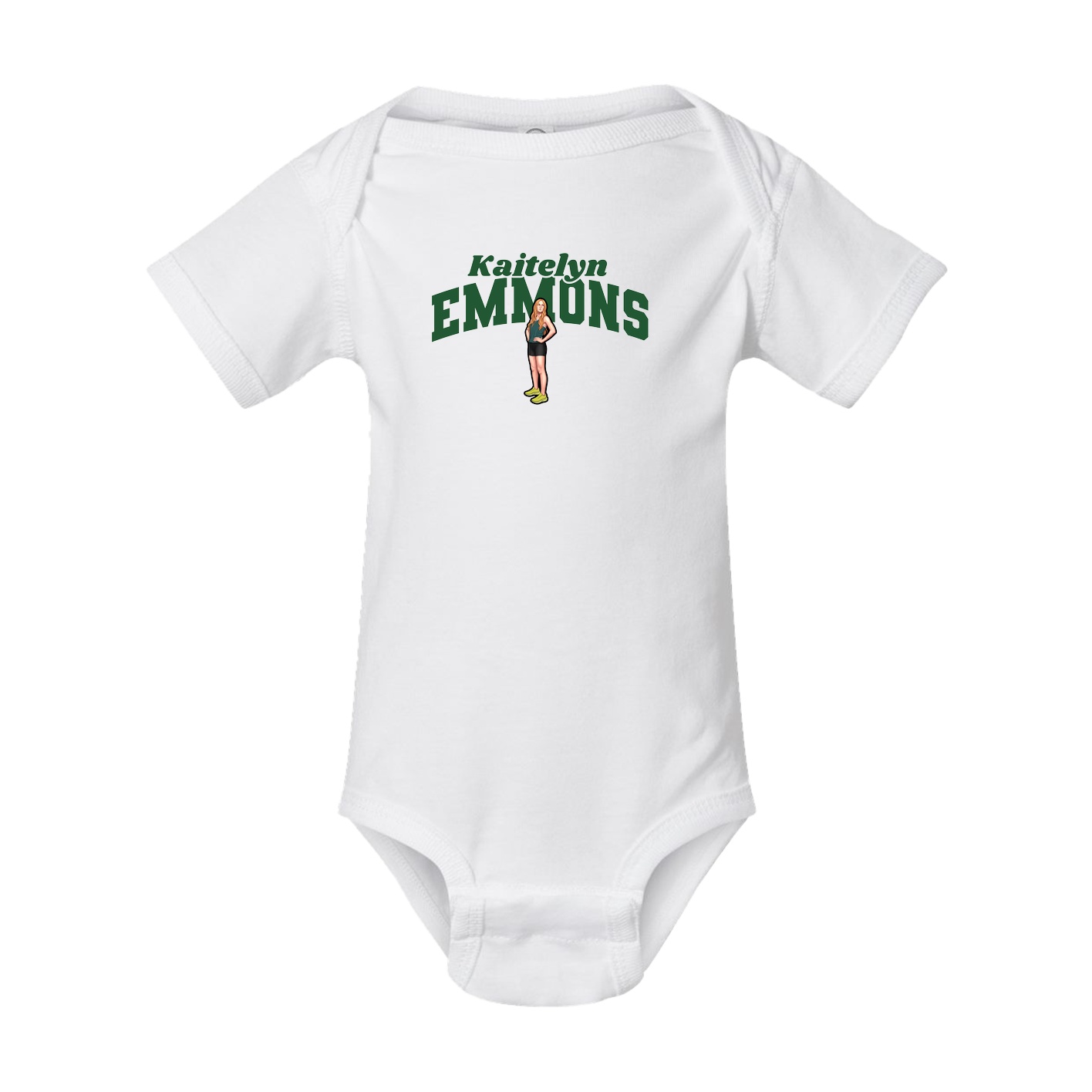 Baby Onesie — Signature Arch in White