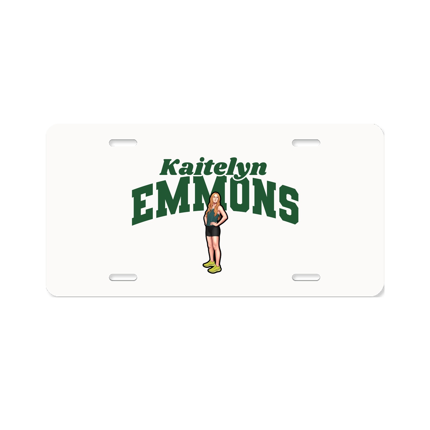 License Plate — Signature Arch in Classic