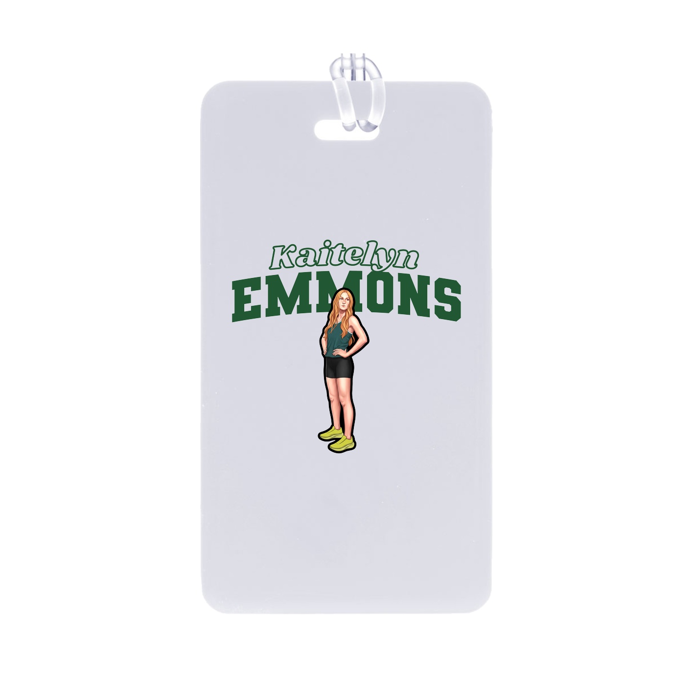 Bag Tag — Name Arch in Classic