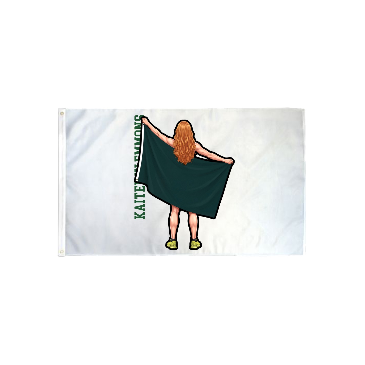 3x5 Flag — Name Vertical in Classic