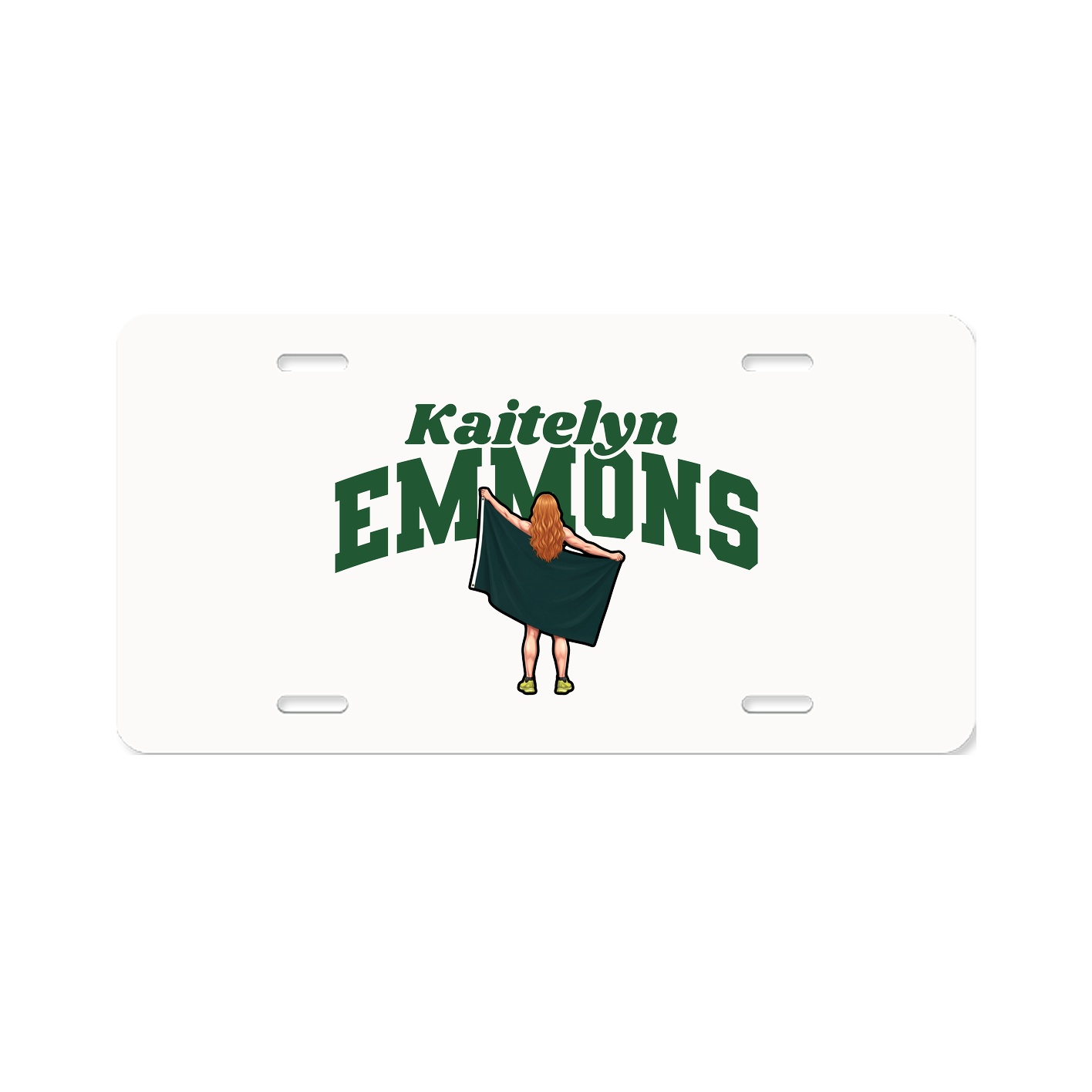 License Plate — Signature Arch in Classic