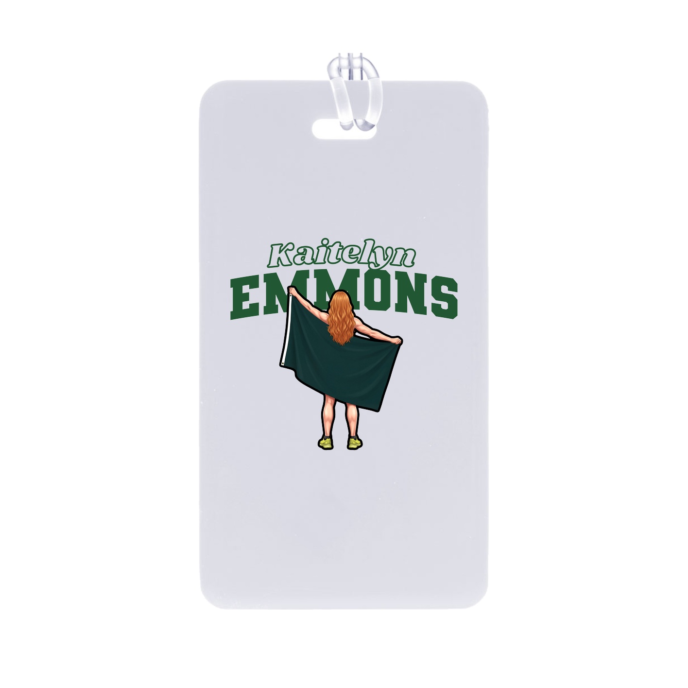 Bag Tag — Name Arch in Classic