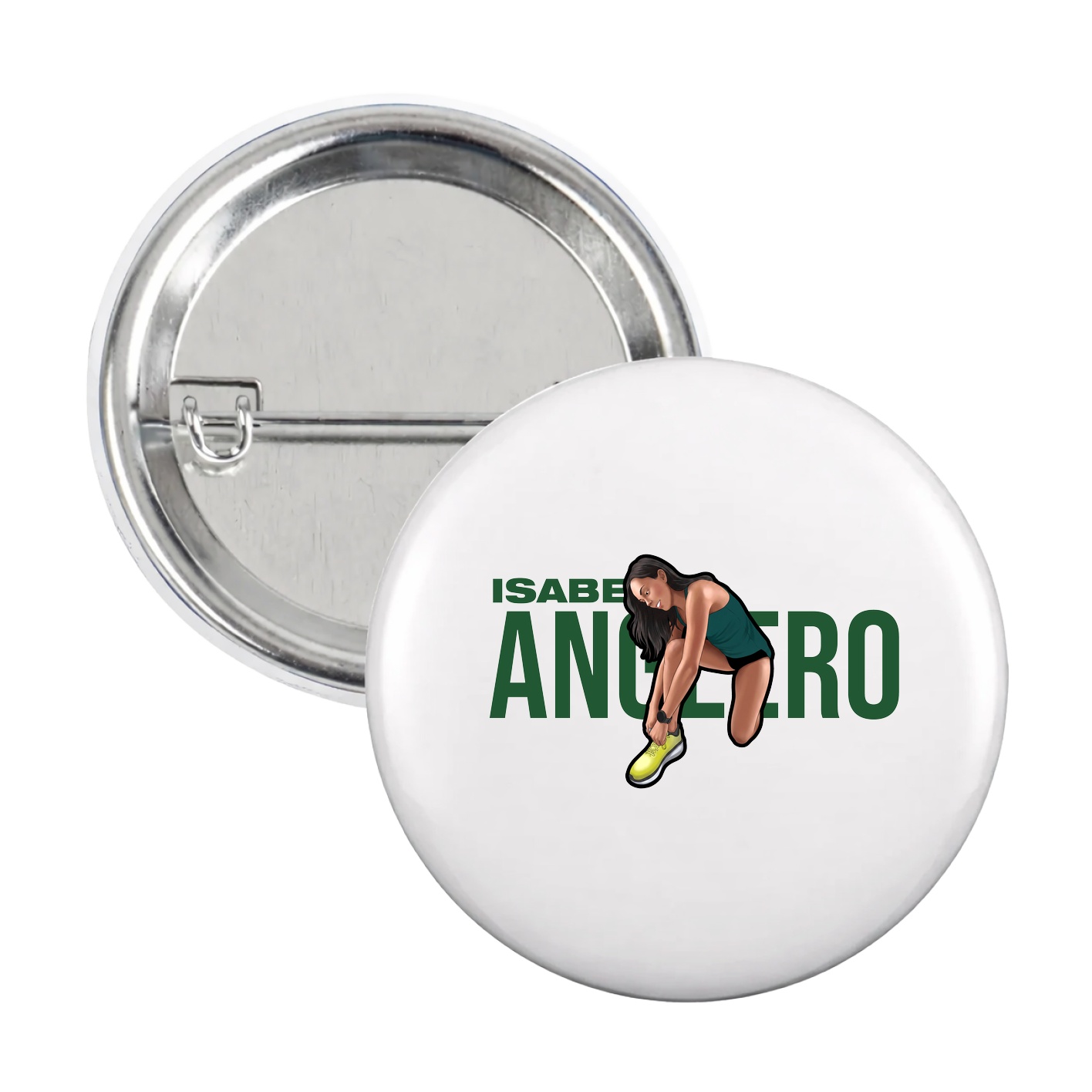 Game Day Button — Player Name in White