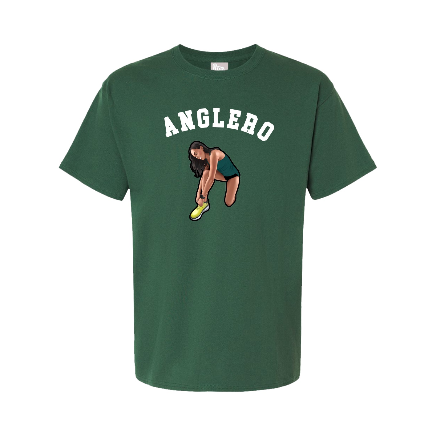 Youth Tee — Shirsey Arch in Green