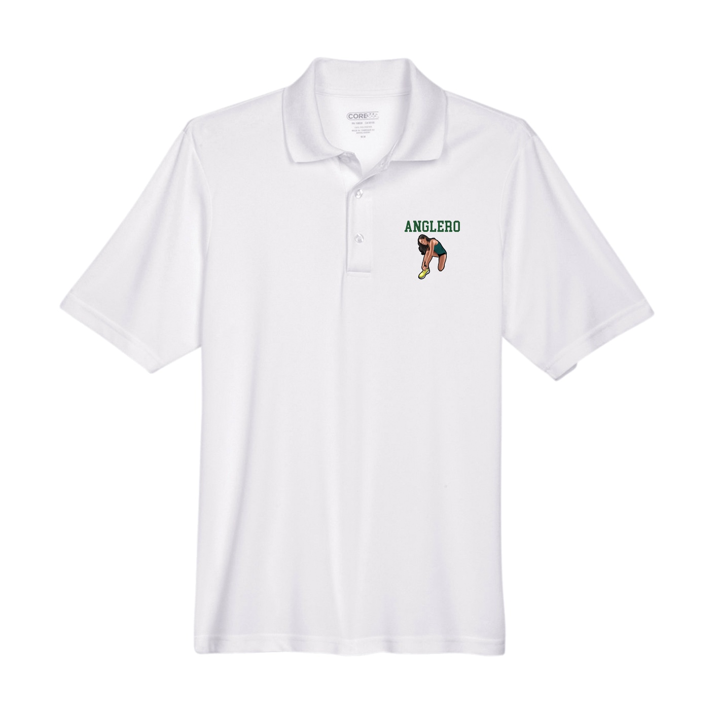 Performance Polo — Shirsey in White