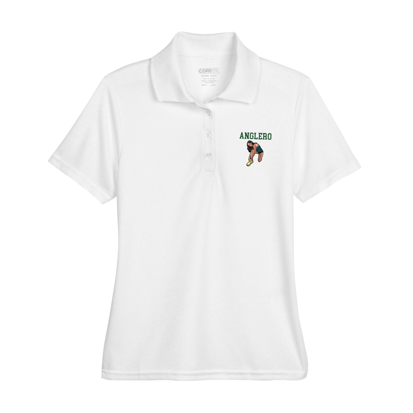 Womens Performance Polo — Shirsey in White