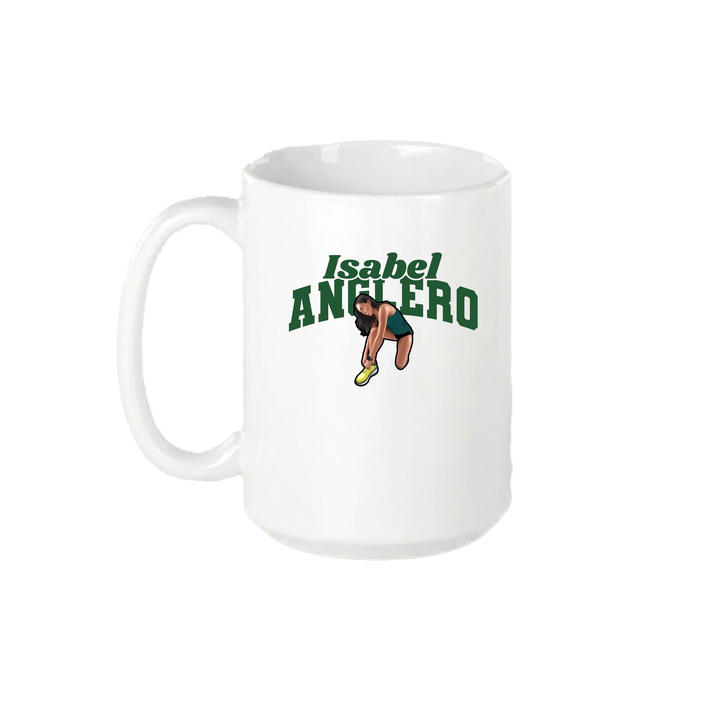 15oz Coffee Mug — Signature Arch in White