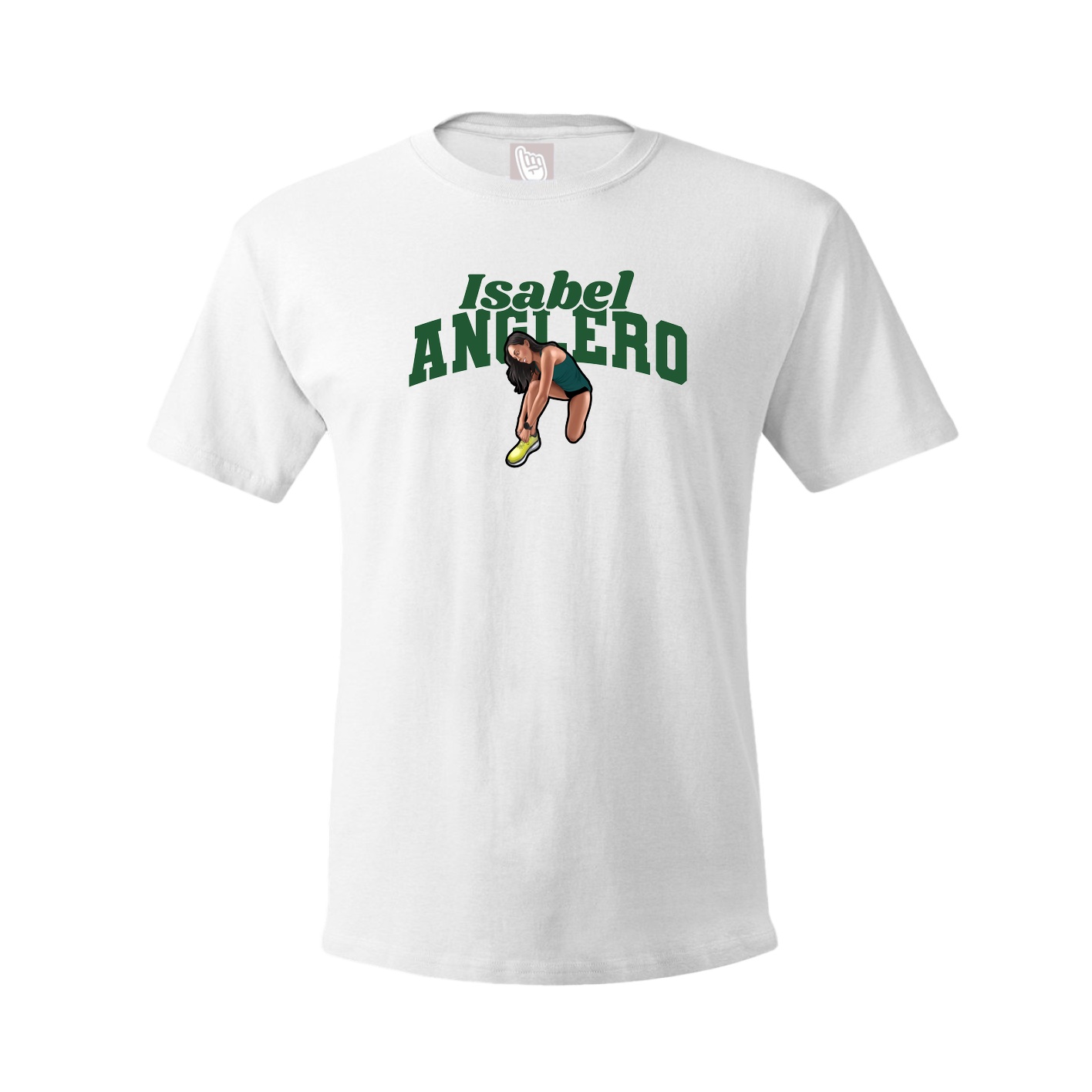 Youth Tee — Signature Arch in White