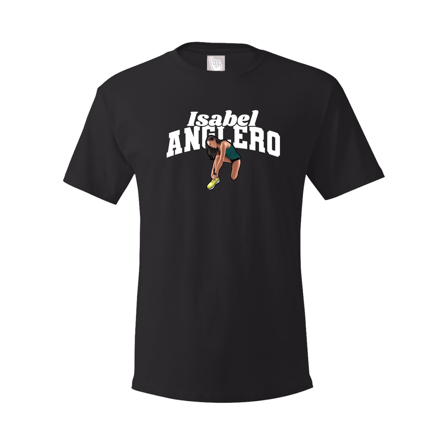 Youth Tee — Signature Arch in Black