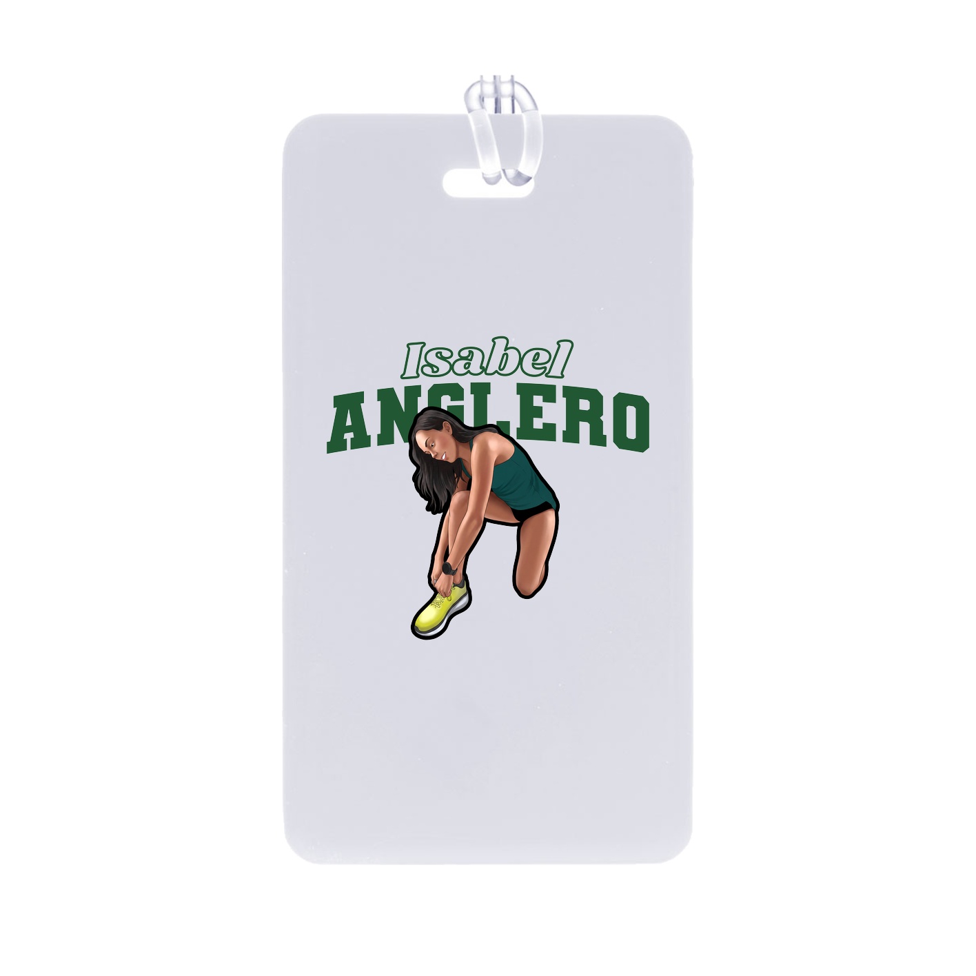 Bag Tag — Name Arch in Classic