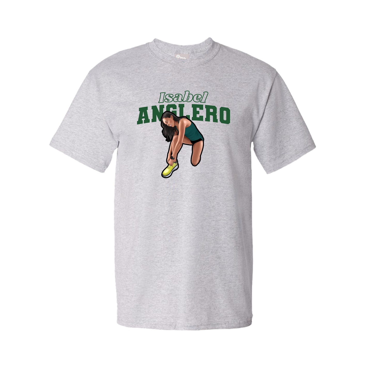 Tee — Name Arch in Grey