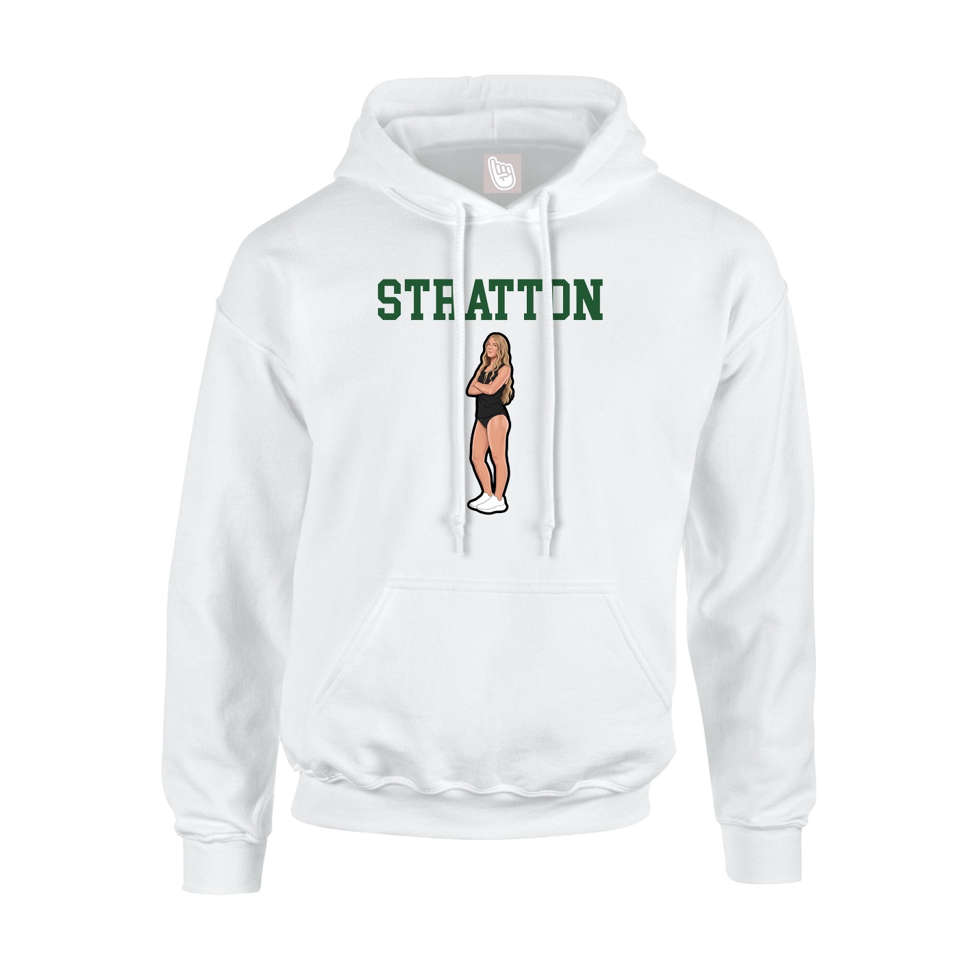 Youth Hoodie — Shirsey in White